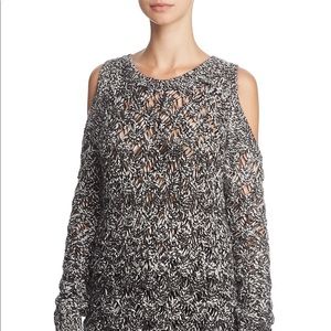 BB Dakota Cold-Shoulder Sweater